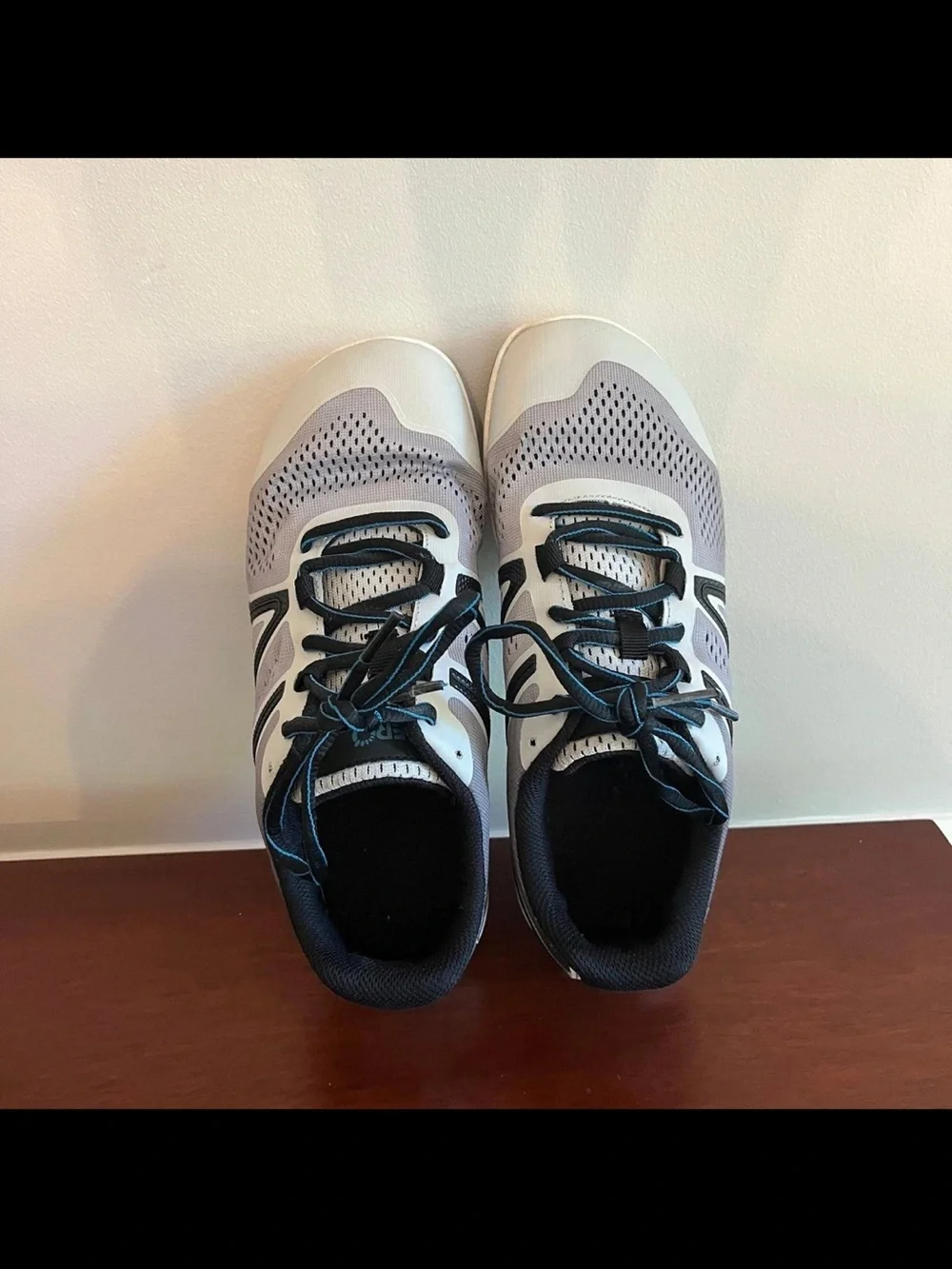 Xero Shoes HFS Barefoot Minimalist Zero Drop Athletic Grey Blue